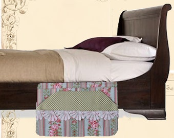Romantic and Lovely Bedside Caddy for Remotes in Soft Colors,