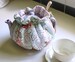 Tea Cozy for Large Tea Pot, Handmade from Vintage Linens 