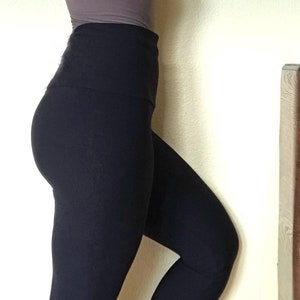 Eco Friendly High-Waisted Bamboo Stretch Yoga Pants Shipping Included image 3