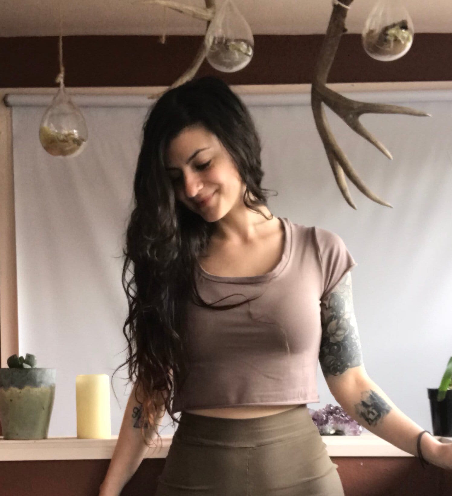 Eco Friendly Bamboo Crop Top - Shipping Included