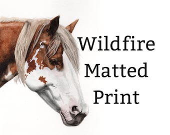 Chincoteague Pony Print - Wildfire
