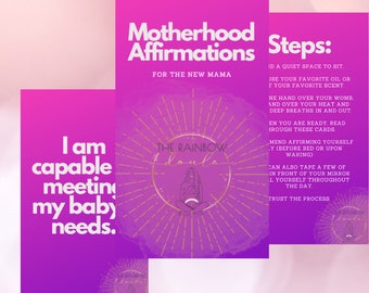 Affirmations Deck für die Neue Mama