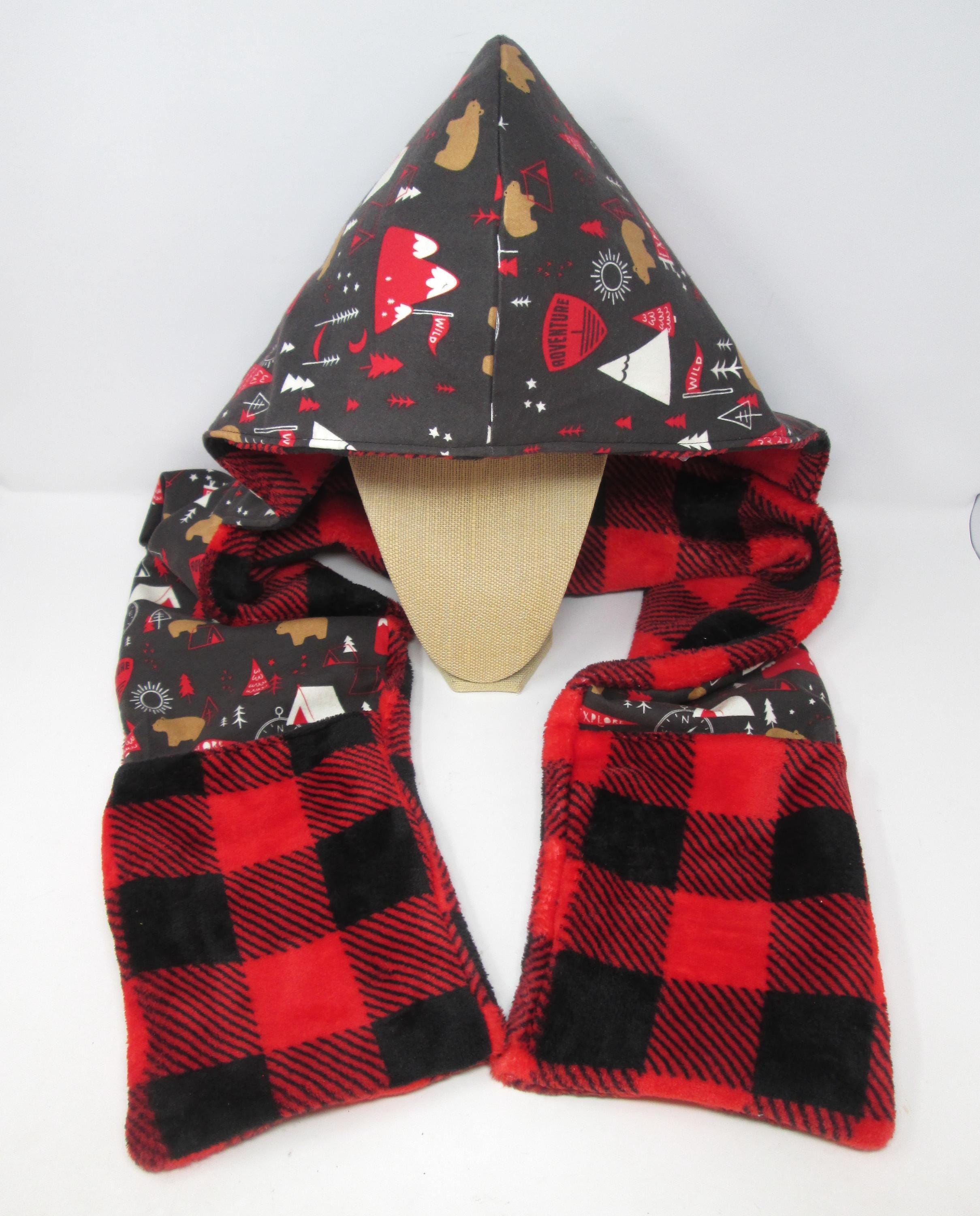 Scarf PDF Sewing Pattern Hand Pockets Hidden Secure Zipper Slip Pocket ...