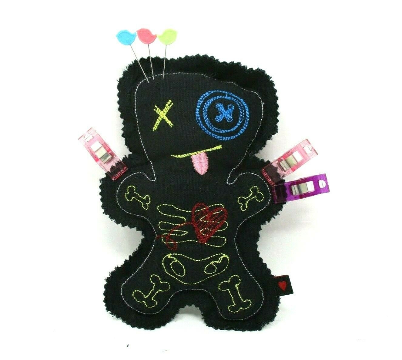 Voodoo Doll Pin Cushion · A Wrist Pin Cushions · Embroidery and Sewing on  Cut Out + Keep