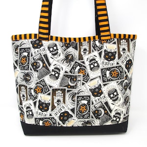Sac à bandoulière Wicca avec chat noir