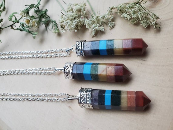 Rainbow on sale stone choker