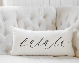 Falala pillow | Etsy FA LA LA Pillow Cover 18 x 18 pillow