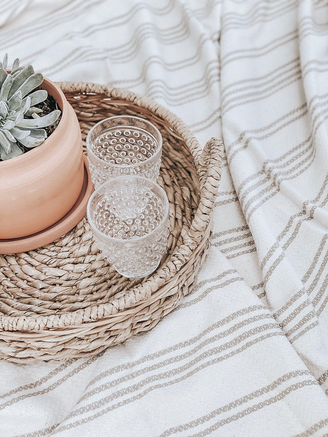 Picnic Throw Blanket Oversized Blanket Summer Throw Beach Etsy