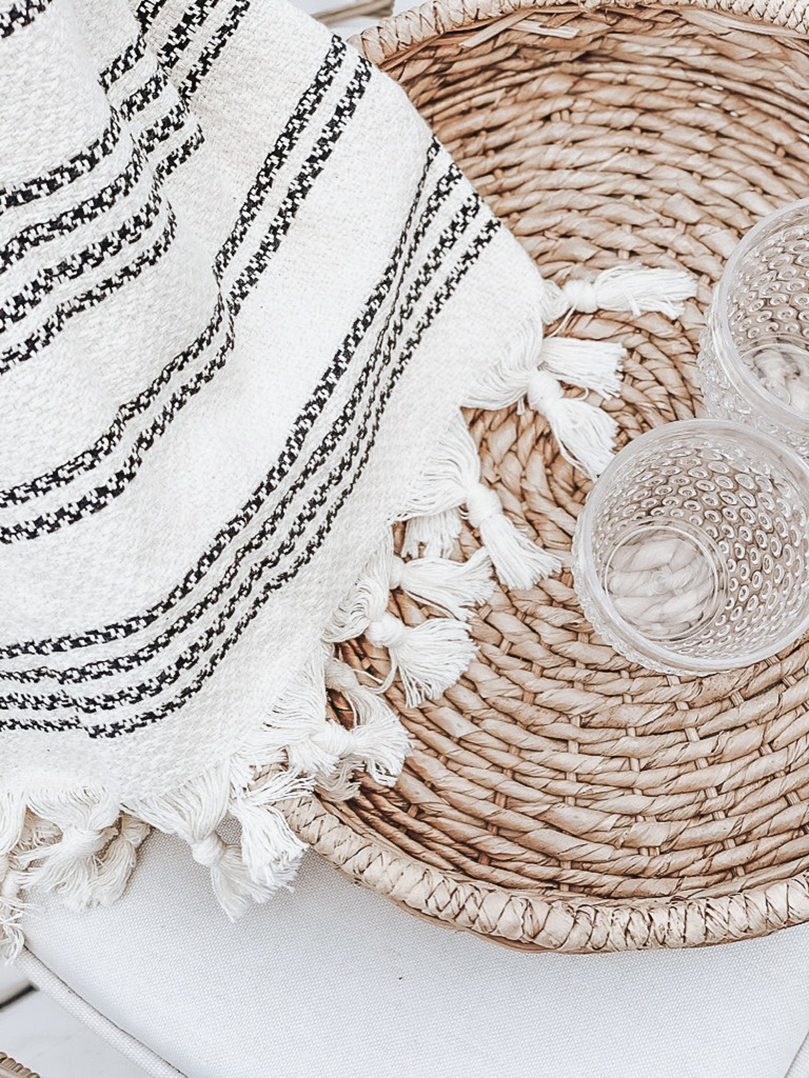 Picnic Throw Blanket Oversized Blanket Summer Throw Beach Etsy