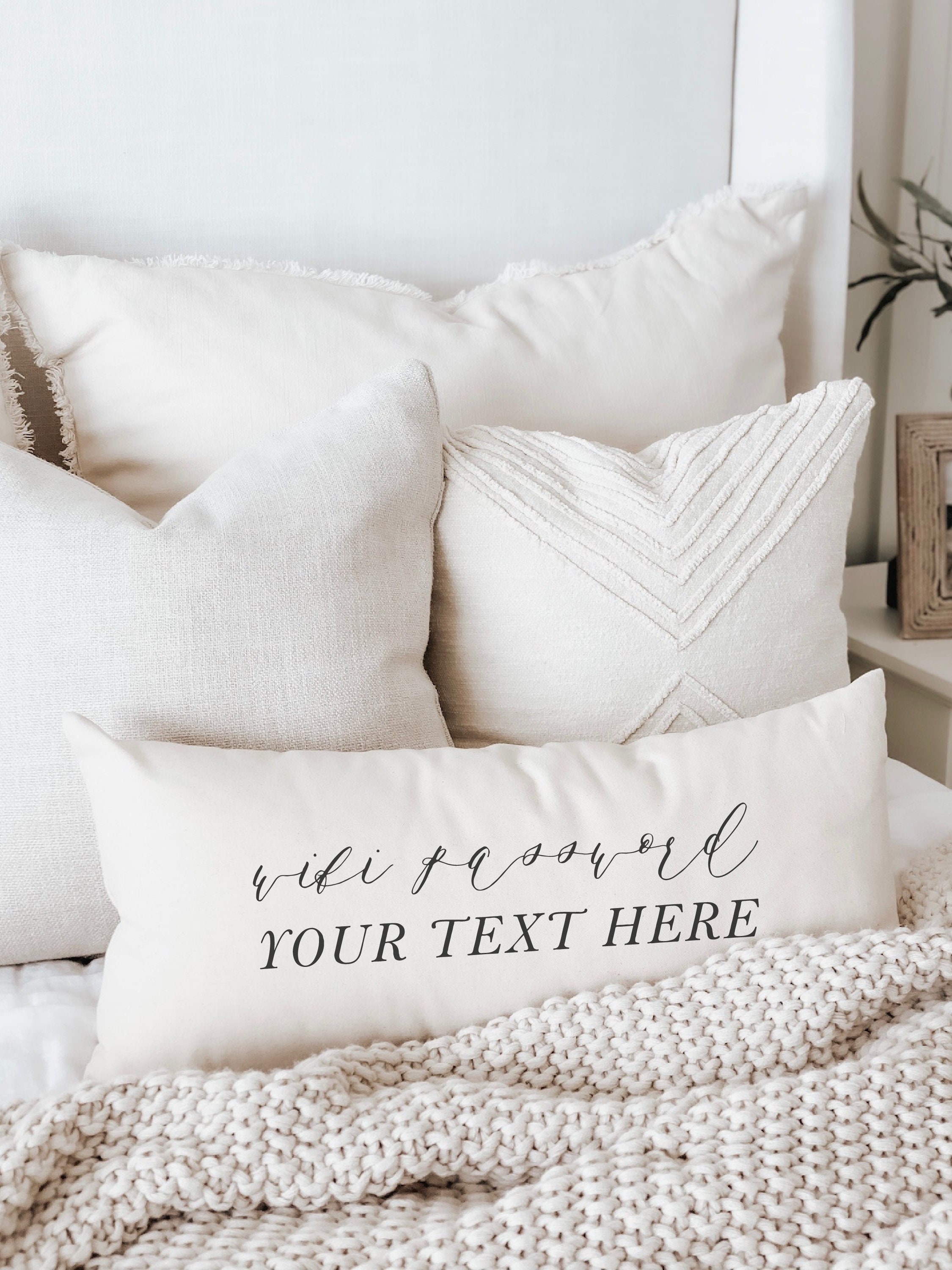 Guest Bedroom Pillows With Pillow Etsy