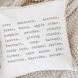 Fall Sweet Fall Pillow | Little Birdie