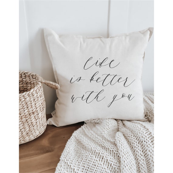 Every Single Moment Matters Quote Throw Pillow 18x18 Cover +