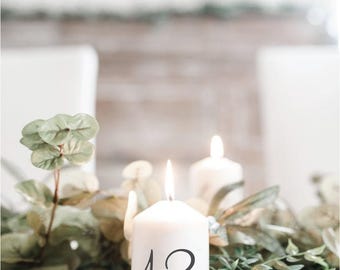 Candles - Pillar Candle | Housewarming Hostess Gift, Girly Sentimental Home Gifts, Personalized Fabric Decor, Sentimental Home Gifts