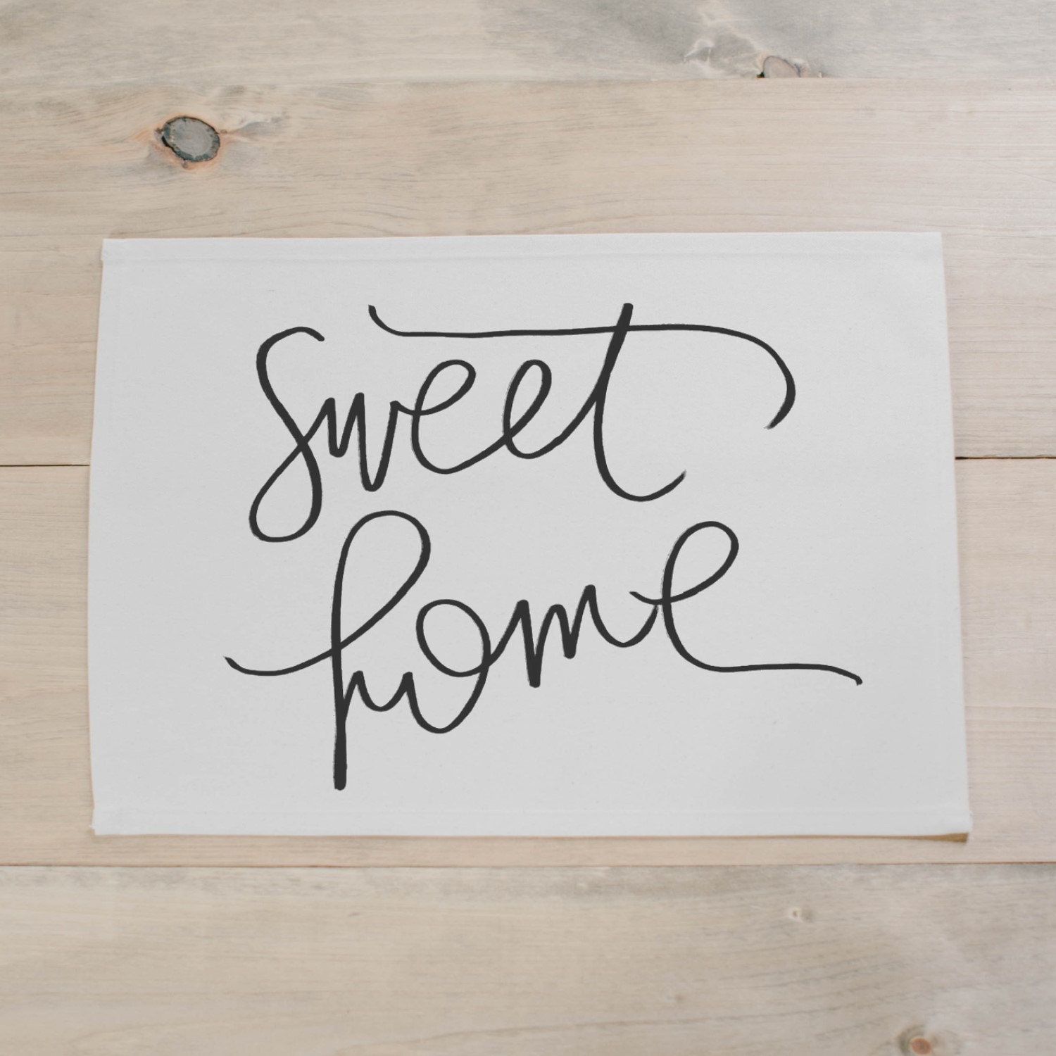 Sweet Home Placemat home decor present housewarming gift Etsy