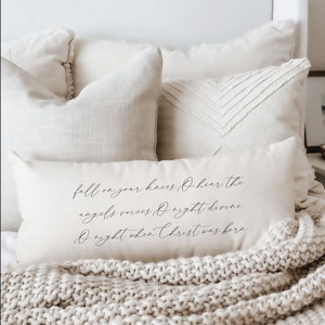 Oh Holy Night Church Pillow | Little Birdie