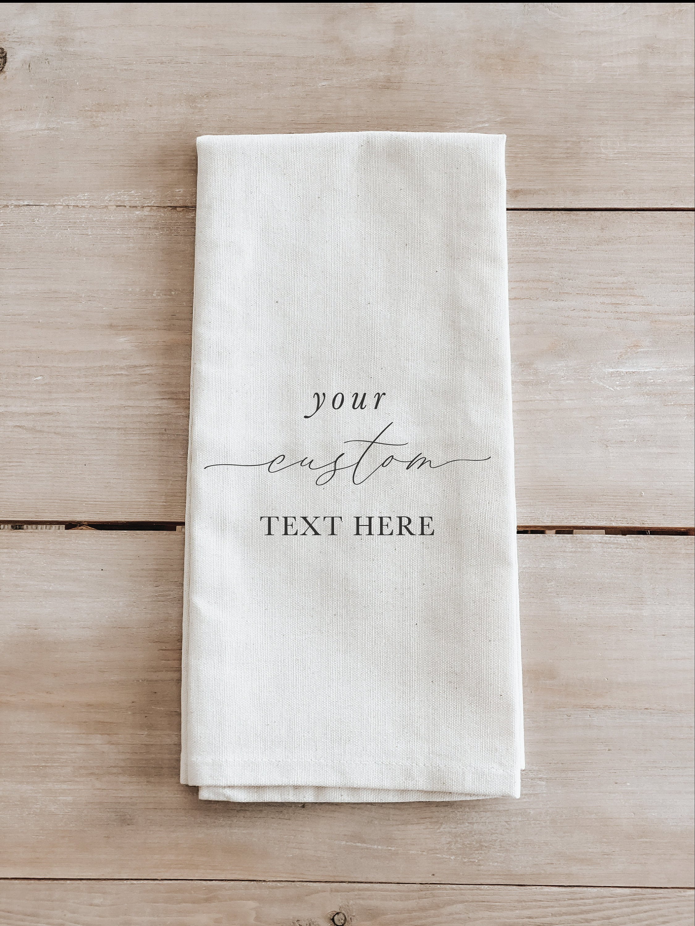 White Cotton Tea Towel – Creative Tea Towels