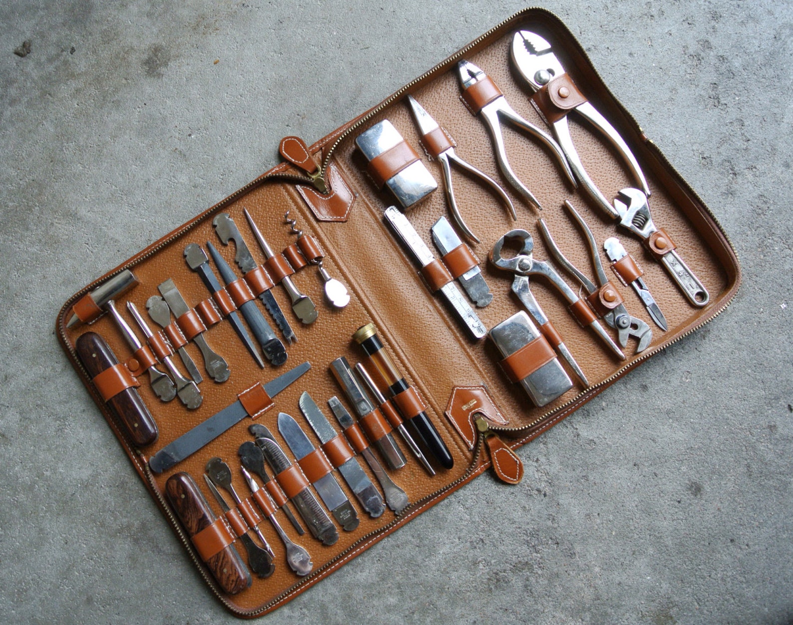 Vintage Hubeo Multi Tool Kit German Took Kit Leather Tool Etsy