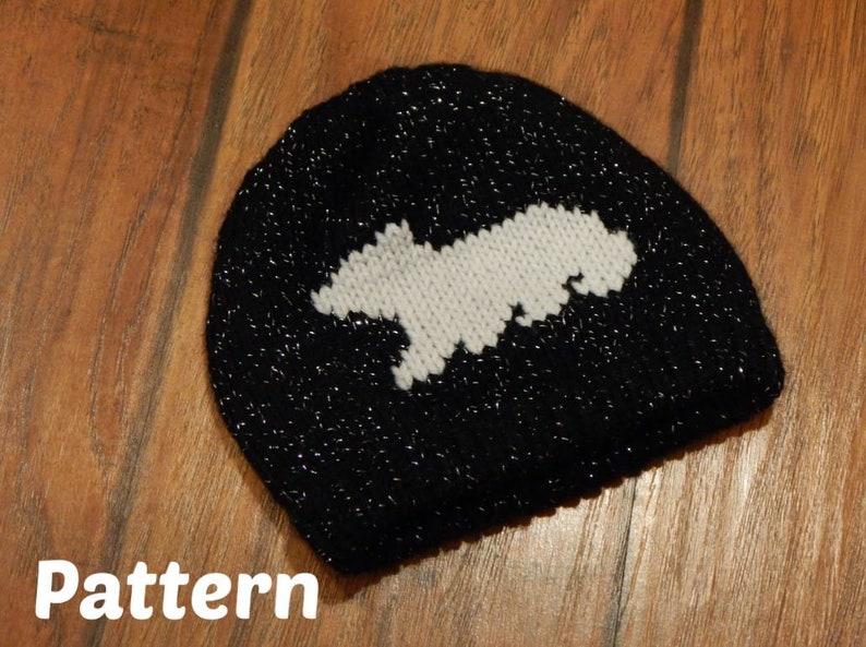 Ursa Minor Hat Knittng Pattern : Baby Bear, Bear Constellation, Knitting Pattern, Knit Gifts, Baby Shower, the Smaller Bear image 1