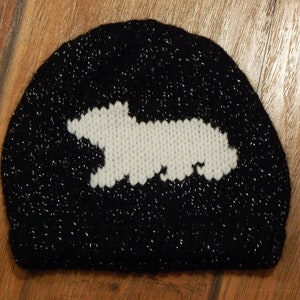 Ursa Minor Hat Knittng Pattern : Baby Bear, Bear Constellation, Knitting Pattern, Knit Gifts, Baby Shower, the Smaller Bear image 2