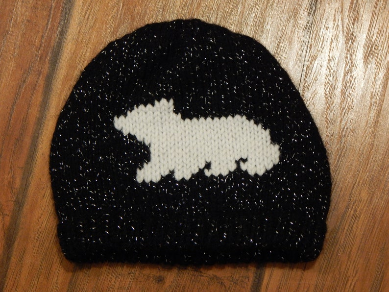 Ursa Minor Hat Knittng Pattern : Baby Bear, Bear Constellation, Knitting Pattern, Knit Gifts, Baby Shower, the Smaller Bear image 2