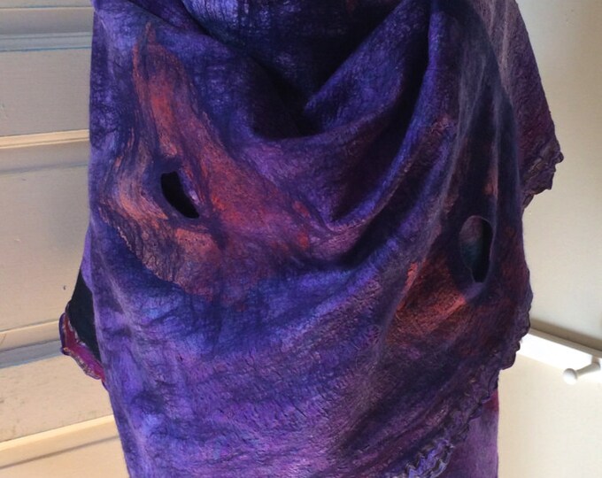 nuno felted shawls wraps
