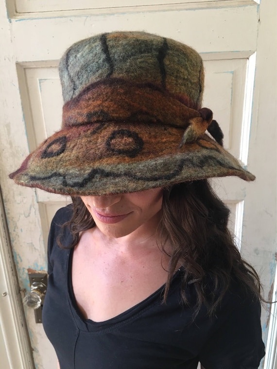 how to felt a hat by hand