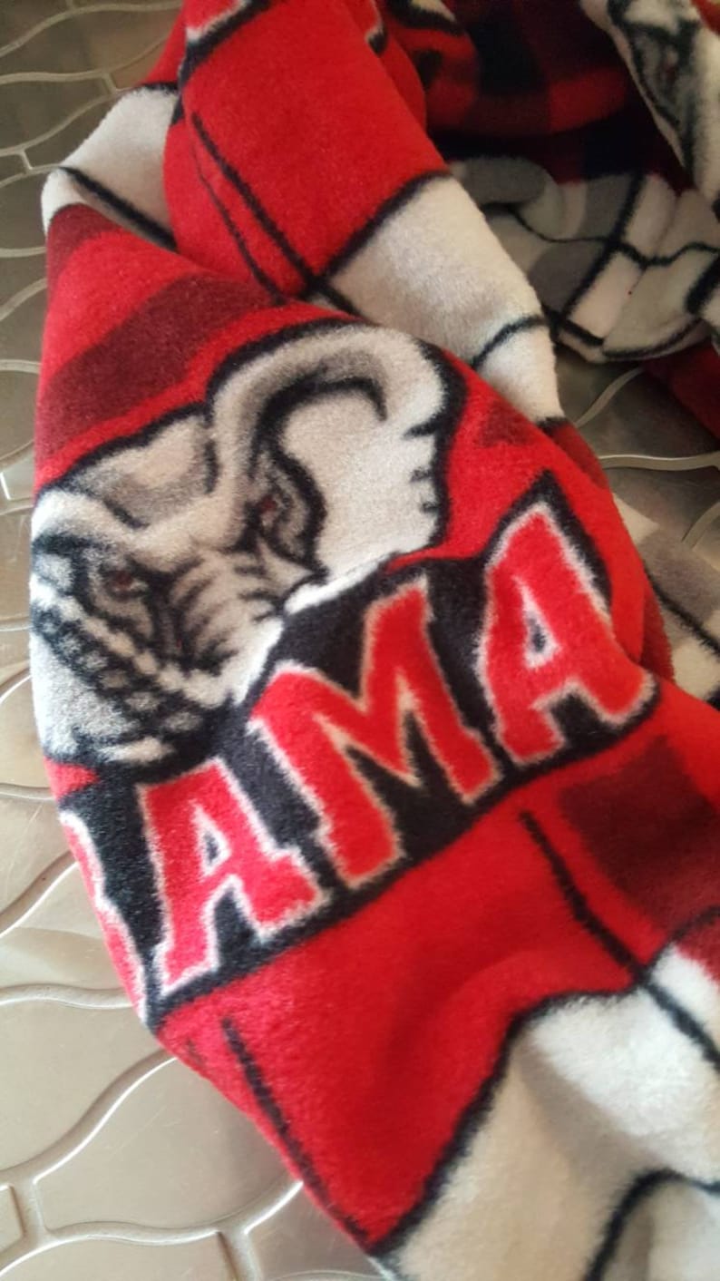 Men/'s or Women/'s Infinity scarves Roll Tide or any sports team you choose fleece or cotton