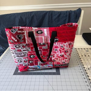 Bolsa acolchada para portón trasero de los UGA Dawgs