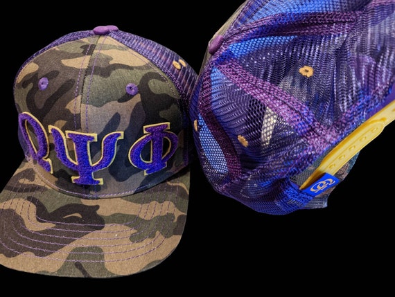 Omega Psi Phi Trucker Hat Etsy