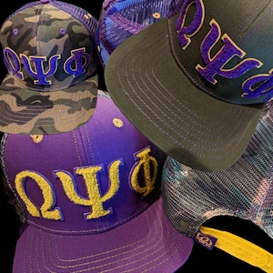 Omega Psi Phi Trucker Hat image 1