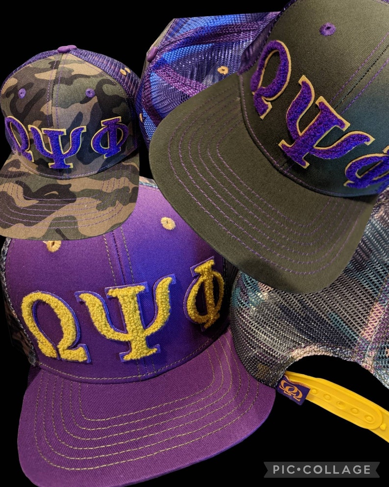 Omega Psi Phi Trucker Hat image 1