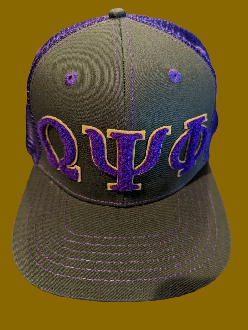 Omega Psi Phi Trucker Hat image 3