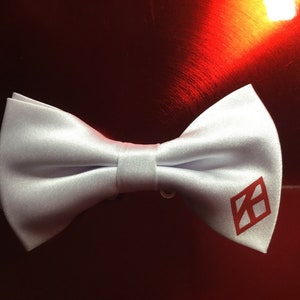 Solid colored Kappa Bow Tie inspired by Kappa Alpha Psi Phi Nu Pi image 5