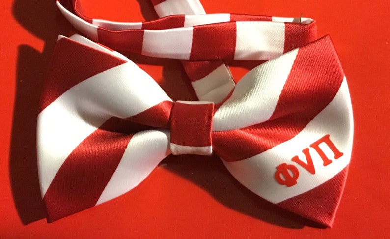 Fraternity Bow Tie inspired by Kappa Alpha Psi Phi Nu Pi