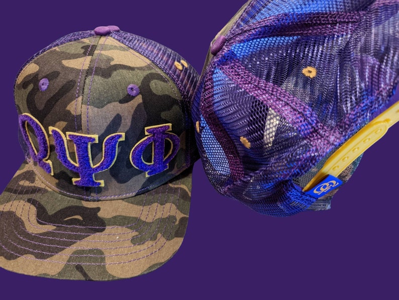 Omega Psi Phi Trucker Hat image 4