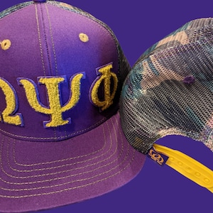 Omega Psi Phi Trucker Hat image 5