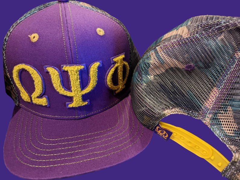 Omega Psi Phi Trucker Hat image 5