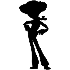 Jessie from Toy Story Silhouette Vinyl Decal - Black, Red, Silver, White Mickey Disney Woody Hamm Bullseye