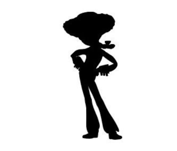 Jessie From Toy Story Silhouette Vinyl Decal Black Red | Etsy