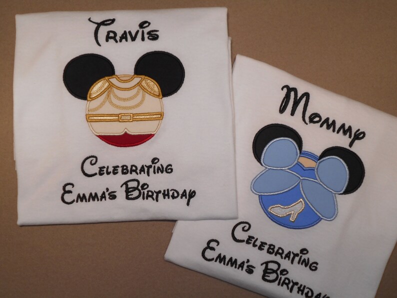 Prince Charming Princess Cindy Miss Mouse Shirt Personalized Etsy