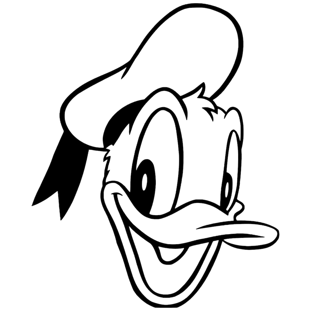 donald-duck-head-silhouette-vinyl-decal-black-red-silver-white