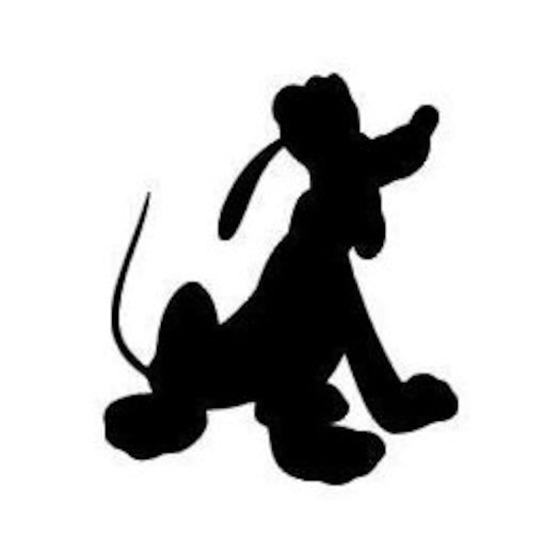 Disney Mike Silhouette from Monsters Inc Vinyl Decal - Black, Red, Silver,  White Mike Sully Roz Boo Celia Randell Henry Waternoose