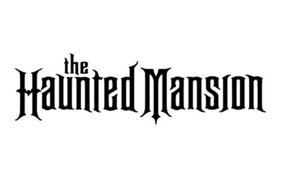 Haunted Mansion Logo Vinyl Decal Black Red Silver White - Etsy