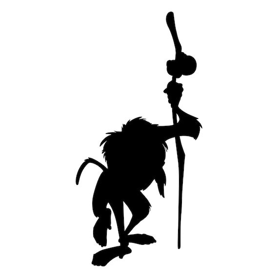 Rafiki Holding Simba Silhouette