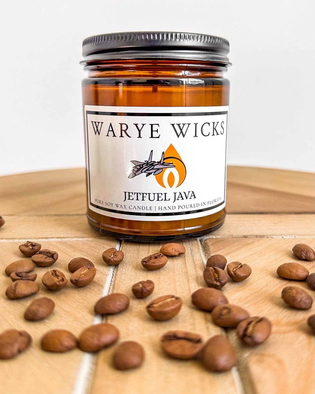 Java Candle Jetfuel Java Soy Candle - Etsy