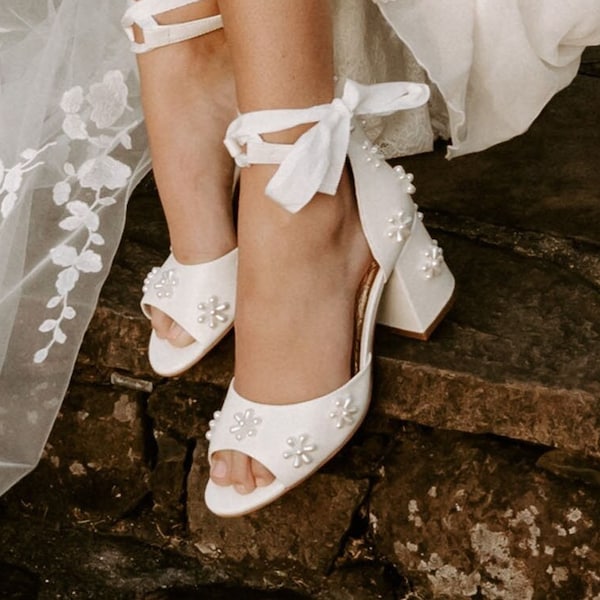 Pearl Wedding Shoes - Etsy