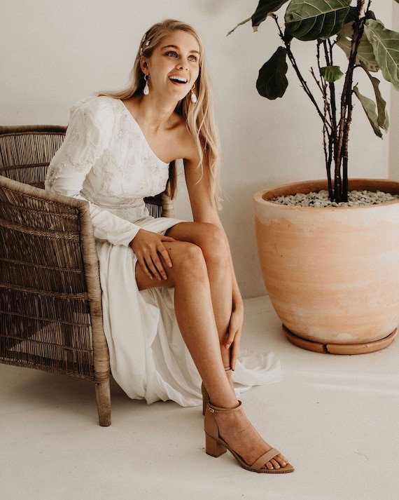 wedding shoes tan