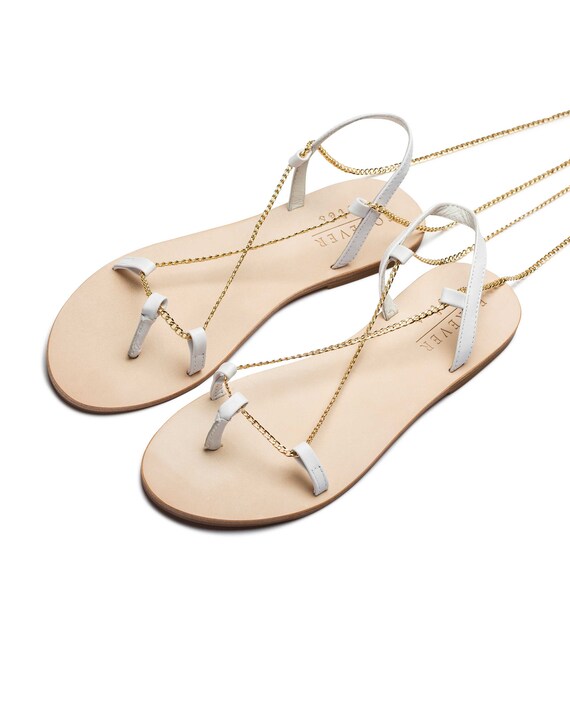 gold flat gladiator sandals