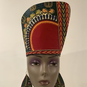 Dashiki and kufi top