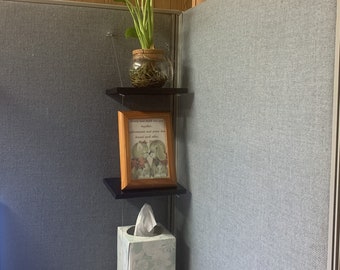 Three Shelf Office Cubicle Organizer
